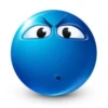 blue faces 9