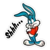 Buster Bunny from Tiny Toon Stickers 11