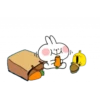 Spoiled rabbit with mask 7