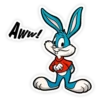Buster Bunny from Tiny Toon Stickers 15