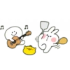 Spoiled rabbit with mask 16