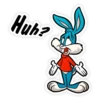 Buster Bunny from Tiny Toon Stickers 19