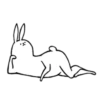 rabbit with really beautiful legs 19