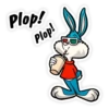 Buster Bunny from Tiny Toon Stickers 21