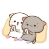 peach cat 13