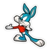 Buster Bunny from Tiny Toon Stickers 26