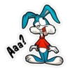 Buster Bunny from Tiny Toon Stickers 27
