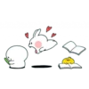 Spoiled rabbit with mask 25