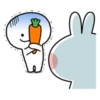 Spoiled Rabbit Smile Person Carrot 8