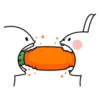 Spoiled Rabbit Smile Person Carrot 9