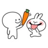 Spoiled Rabbit Smile Person Carrot 19