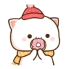 Mochi Mochi Peach Cat - Christmas 6