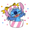 Stitch & Angel @stickerscar 5