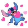 Stitch & Angel @stickerscar 6