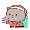 Mochi Mochi Peach Cat - Christmas 11