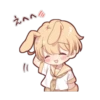 Rabbit boy sticker3 6