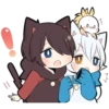 Black Kitten & White Kitten 8