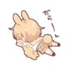 Rabbit boy sticker3 10