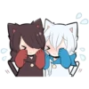 Black Kitten & White Kitten 20