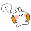 spoiled rabbit smile person 10 15