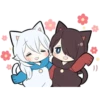 Black Kitten & White Kitten 21