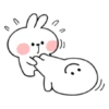spoiled rabbit smile person 10 18