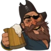 Tempest Pirate Action RPG Stickers 10