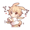 Rabbit boy sticker3 15
