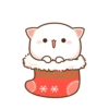 Mochi Mochi Peach Cat - Christmas 26