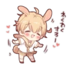 Rabbit boy sticker3 19
