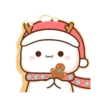 Mochi Mochi Peach Cat - Christmas 30