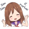 Uma garotinha Stickers 6 (by joynet) 12