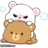 MHStickers Bears In Love 12