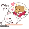 MHStickers Bears In Love 25