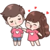 BOOBIB CUTE COUPLE 28