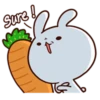 Moose the rabbit & Babe Carrot 23