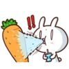 Moose the rabbit & Babe Carrot 30