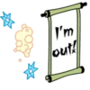 I'm
out!