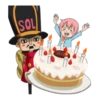 ONE PIECE Commemorative Stickers 6
