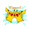 Pikachu's Lively Voiced Stickers 7