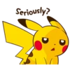 Pikachu's Lively Voiced Stickers 15