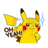Pikachu's Lively Voiced Stickers 20
