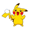 Pikachu's Lively Voiced Stickers 23