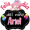 Feliz
día
'del niño'
Ariel