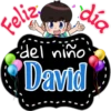 Feliz
día
del niño
David