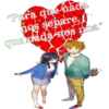 Para que nada
nos separe,
que nada nos una"
