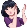 BLACKPINK ANIME STICKER 12