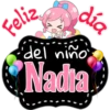 Feliz
día
'del niño`'
Nadia