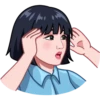 BLACKPINK ANIME STICKER 17