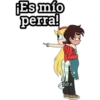 ¡Es mío
perra!
Bibi